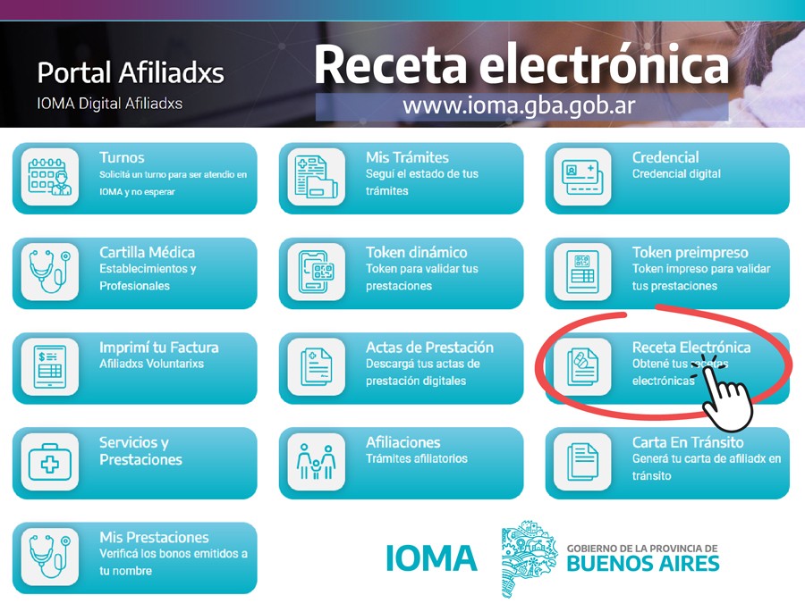 Accedé fácil, rápido y seguro a tu medicación: usá vos también la receta electrónica