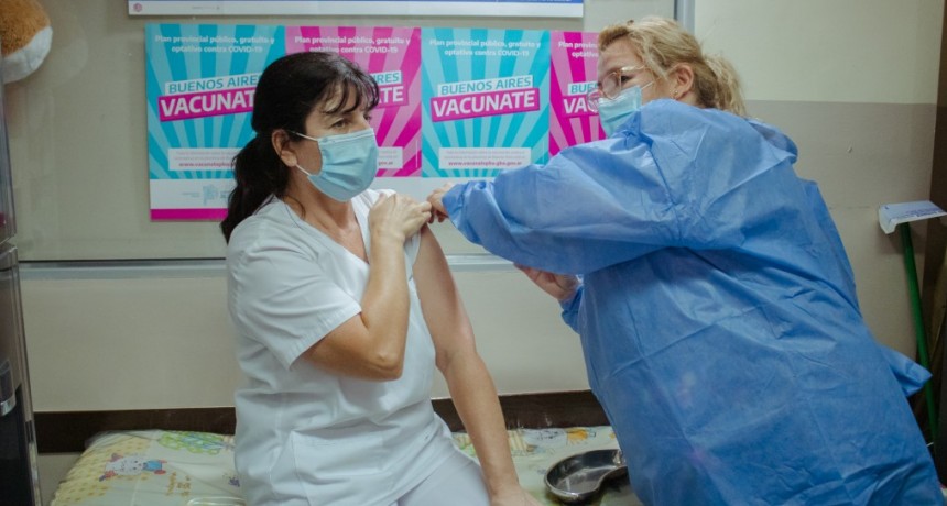 Ya se vacunaron 175 trabajadores de la salud contra el Covid-19