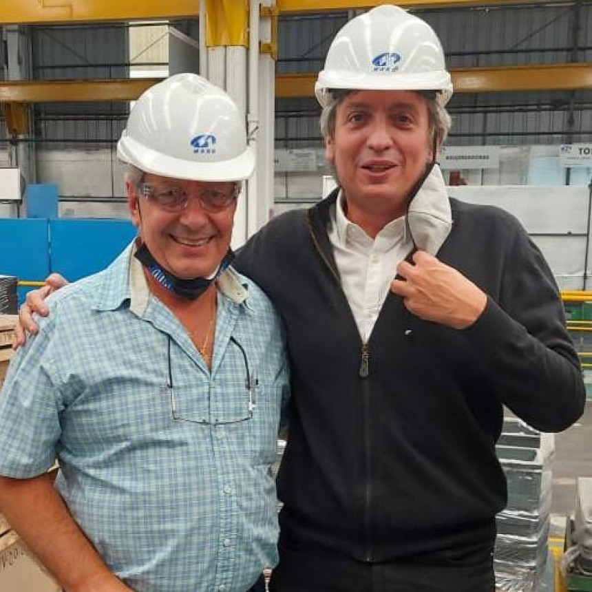Furlán, Fernández y Kirchner celebraron la creación de 150 nuevos puestos de trabajo metalúrgicos