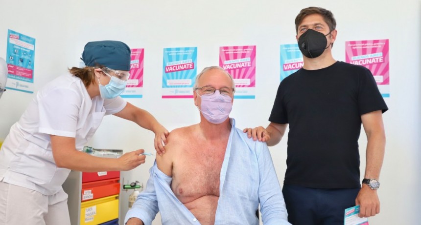   BUENOS AIRES VACUNATE :  La Provincia comenzó la vacunación para mayores de 60 años y la aplicación de la segunda dosis