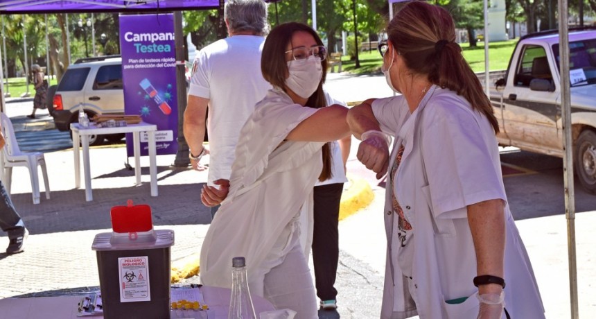 Casaretto : Los testeos rápidos del Municipio son una herramienta más para prevenir contagios de Covid-19