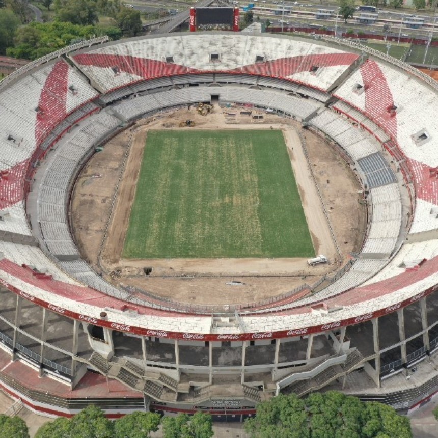 Obras, remodelaciones y mejoras en el Estadio Monumental