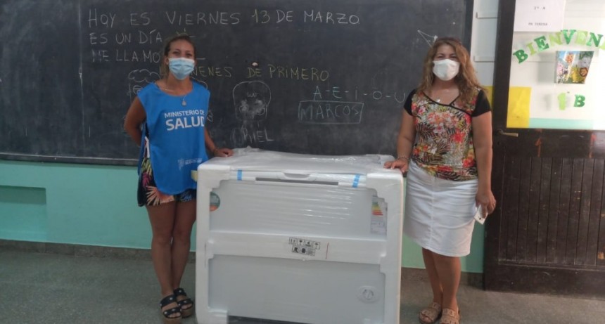 Comenzó a llegar el equipamiento para el plan de vacunación contra el COVID-19