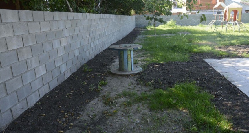  Realizaron obras de mejoras en el Jardín de Infantes de Las Campanas