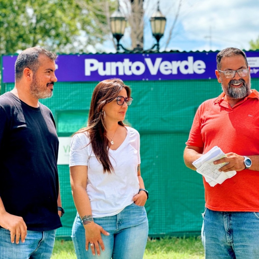 En Mitre y Brown, el Municipio instaló un nuevo Punto Verde