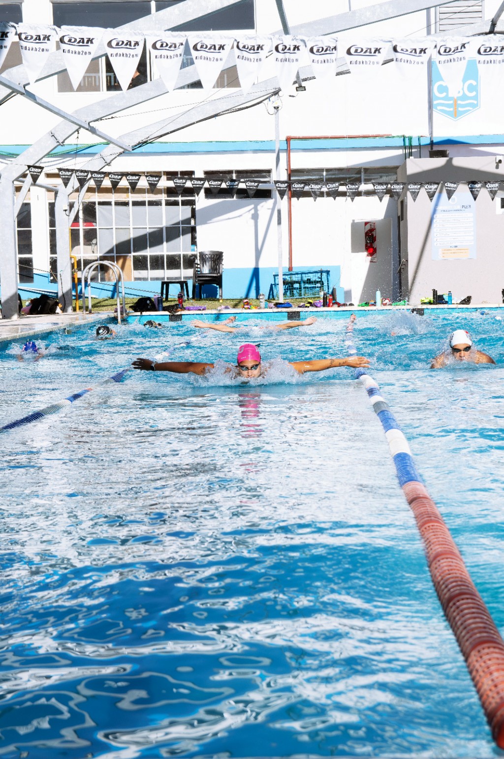 Agostina Hein ya entrena en el Campana Boat Club