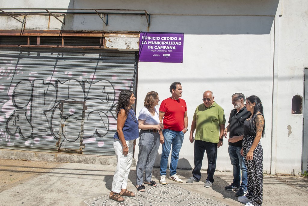 Los concejales de Juntos por Campana visitaron el edificio que incorporó el Municipio