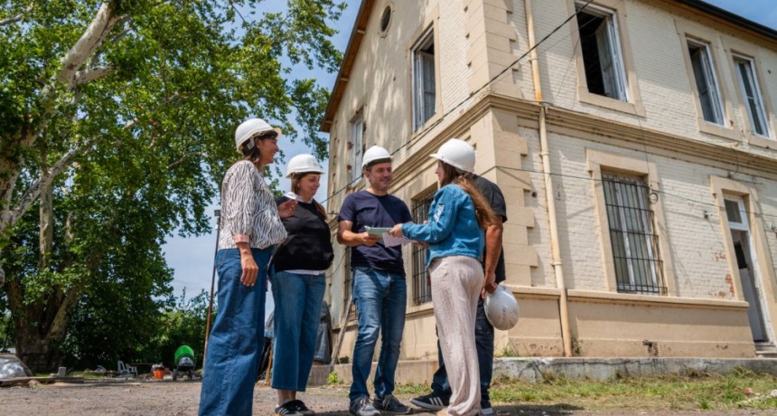 Avanza la obra del primer Polo Educativo Tecnológico de Campana