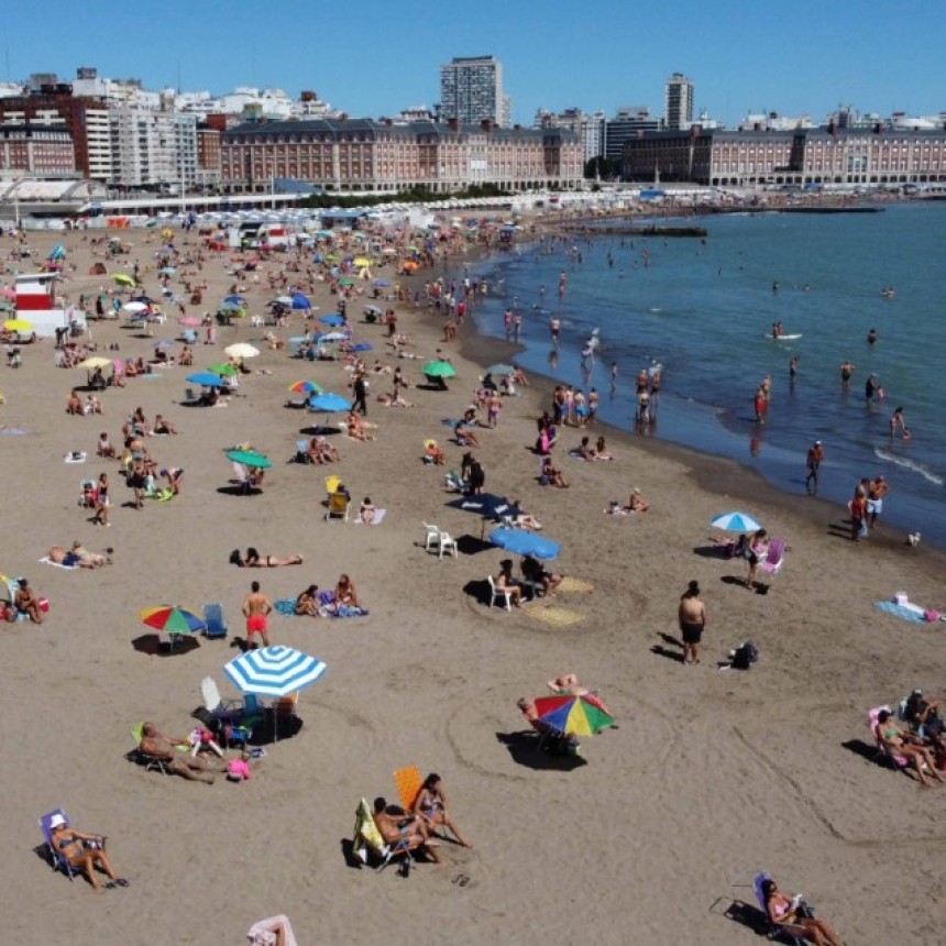 Verano 2021 Mar del Plata: 832.230 turistas arribaron durante enero