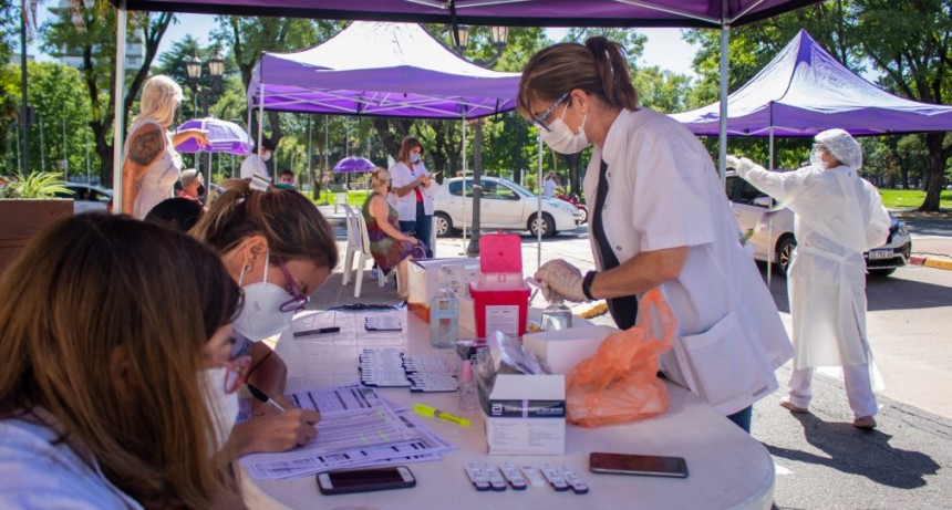 Más de 700 vecinos se realizaron el test rápido para detectar Covid-19
