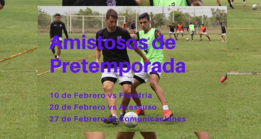 VILLA DALMINE CON TRES AMISTOSOS PROGRAMADOS