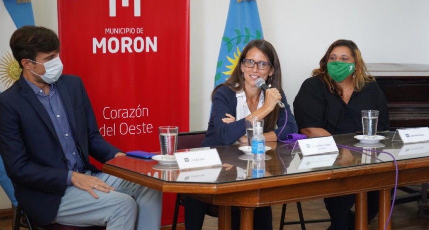 Gómez Alcorta se reunió en Morón con mujeres empresarias