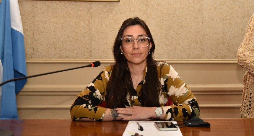 Casaretto destacó las acciones que buscan proteger y acompañar a la mujer en la ciudad