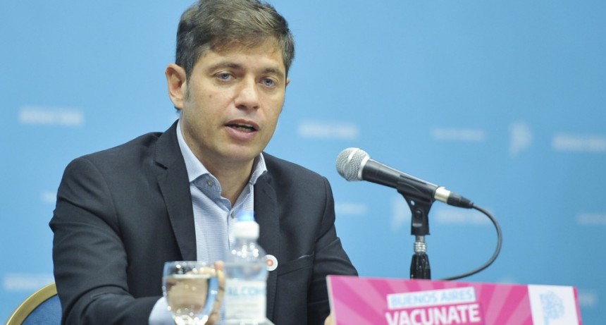 Kicillof: Con la llegada de las nuevas dosis, hemos comenzado con la etapa de vacunación masiva en la Provincia