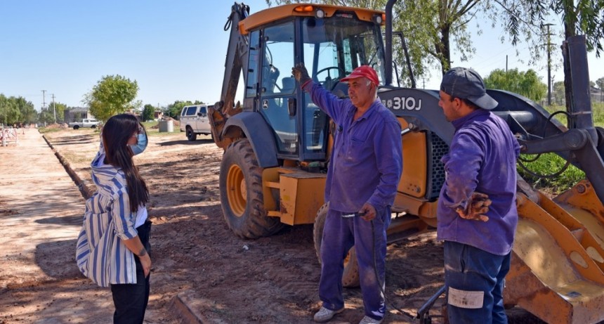 Marina Casaretto : A  pesar de la pandemia, se sigue avanzando con obras que transforman la calidad de vida de los vecinos