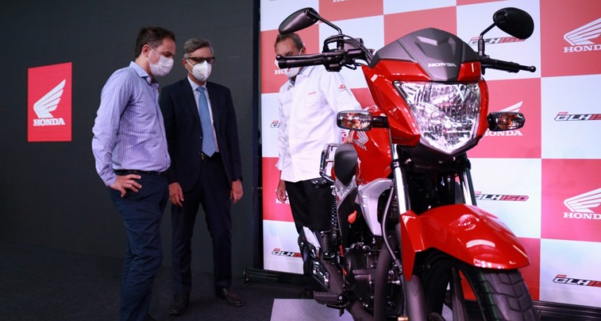 Abella destacó que la inversión de Honda genera nuevos empleos y de calidad