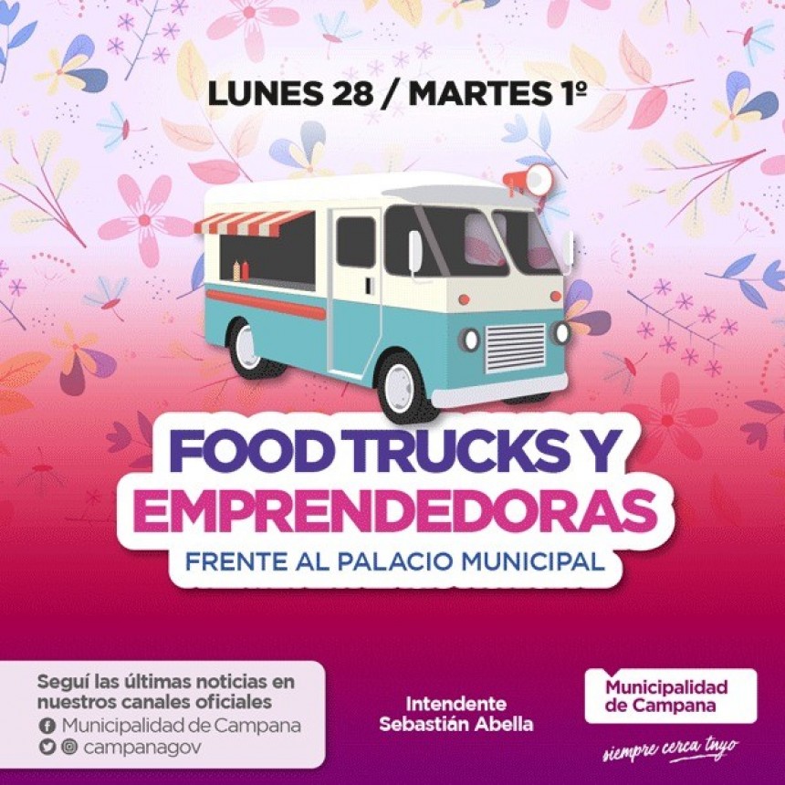 El Carnaval se celebra con food trucks y emprendedores