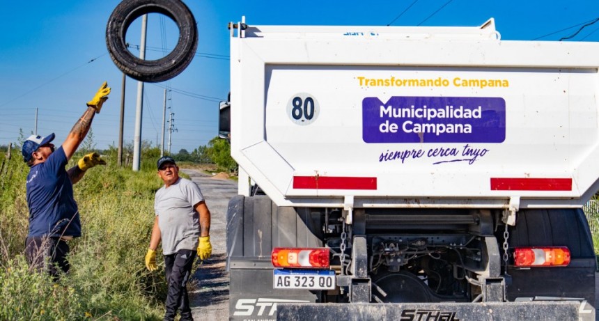 Dengue: el Municipio lleva adelante operativos de descacharrización en los barrios