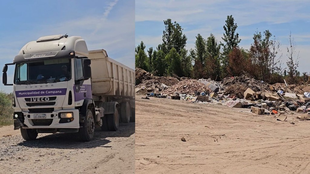 Alejo Sarna denunció que el Municipio montó un basural ilegal a cielo abierto a metros del casco céntrico de la ciudad
