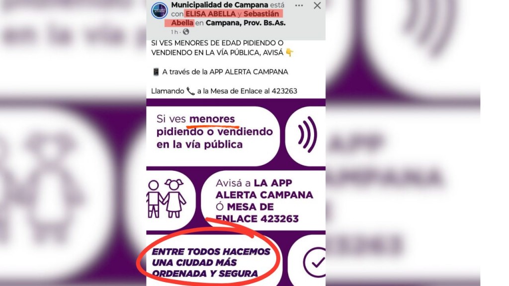 Fuerza Patria: “Como Milei y Bullrich, Elisa Abella promueve la denuncia de menores en lugar de políticas de protección”