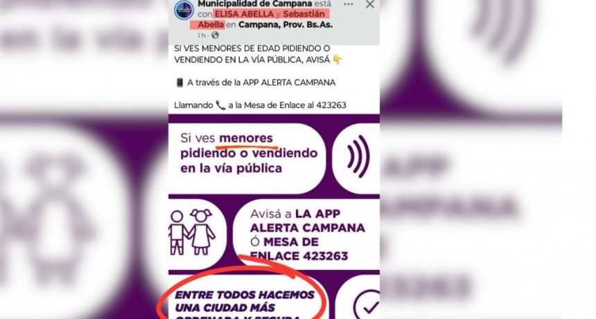 Fuerza Patria: “Como Milei y Bullrich, Elisa Abella promueve la denuncia de menores en lugar de políticas de protección”