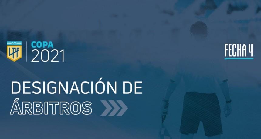 Arbitros para la cuarta jornada
