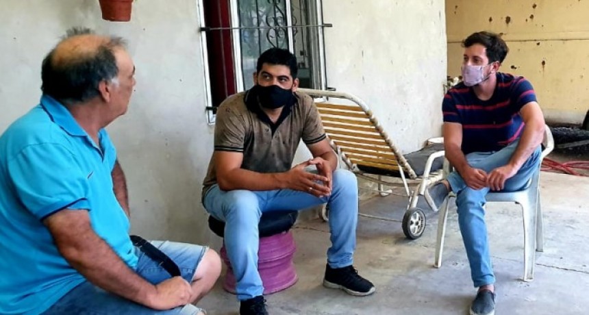 Alejo Sarna pidió apoyo para microemprendedores