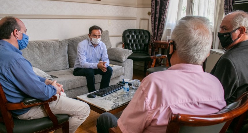 El Intendente se reunió con las nuevas autoridades de la UIC 