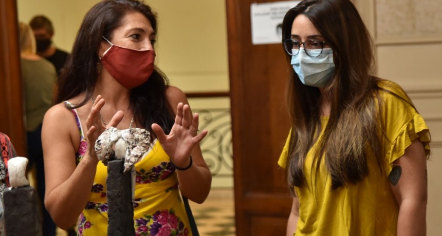  La Presidencia del HCD organizó la muestra “Mujeres rotas y Venus”   