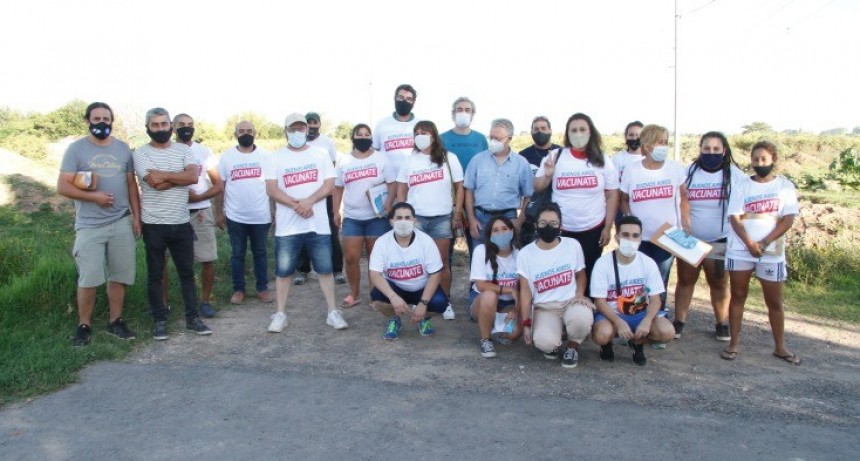 Vacunate! sigue llegando a todos los rincones de la ciudad