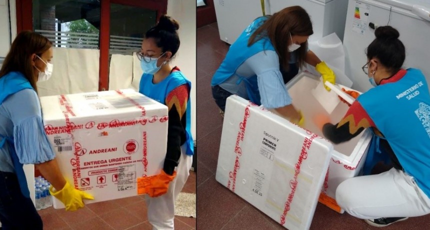 Llegaron otras 1200 vacunas a Campana