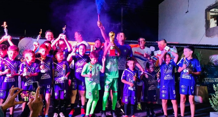 La Categoría 2013 fue el Campeón del Mundialito de Areco