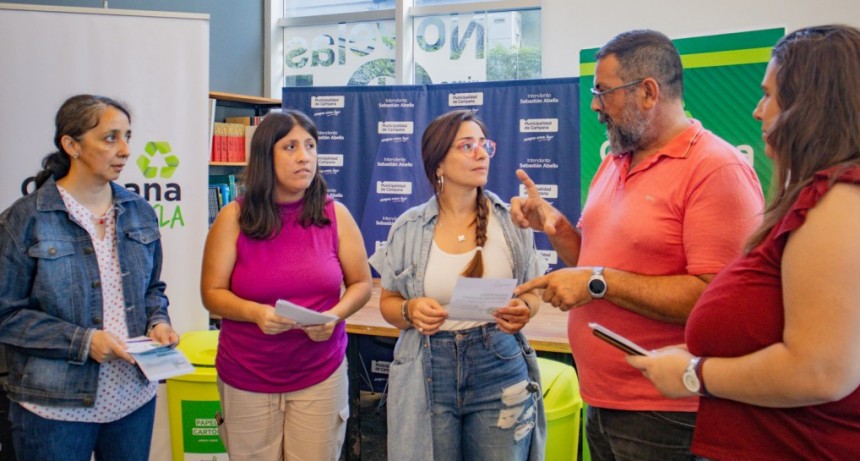 “Campana Recicla”: dependencias municipales se suman a la separación de los residuos