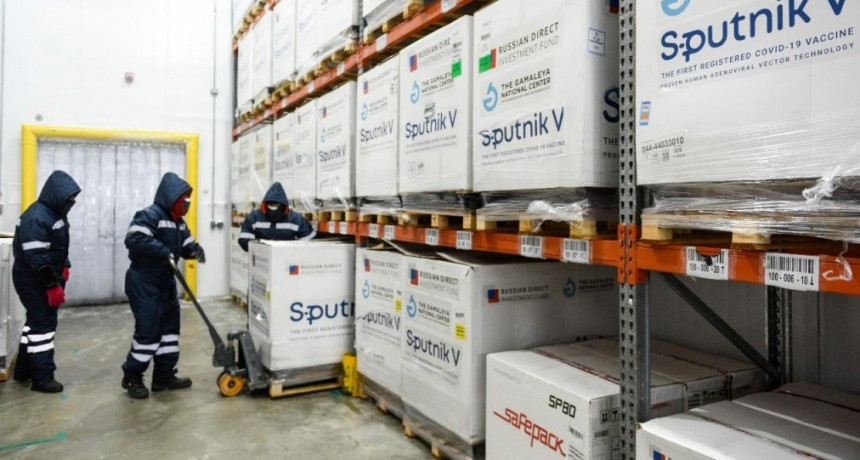 Avanza el Plan de Vacunación: Llega a todas las provincias una nueva partida de 306 mil dosis Sputnik V