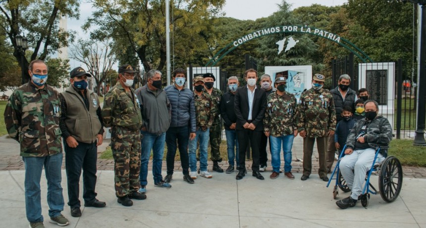 Campana homenajeó a los héroes de Malvinas a 39 años del inicio de la guerra