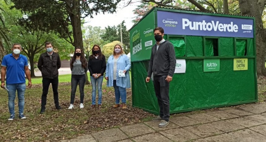 Concejales de Juntos por el Cambio acompañaron la campaña informativa sobre la recolección diferenciada