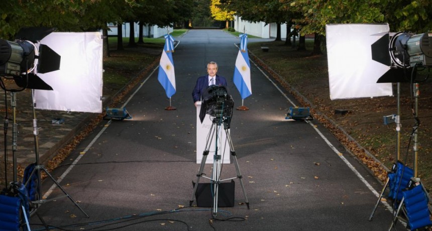 MENSAJE DEL PRESIDENTE DE LA NACION ALBERTO FERNANDEZ SOBRE LAS NUEVAS DISPOSICIONES