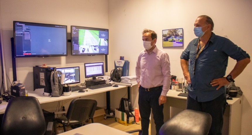 El Intendente recibió la visita del ministerio de Seguridad bonaerense, Sergio Berni