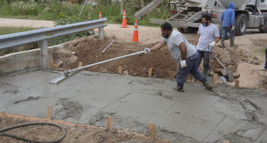  Otamendi: reparan por completo el puente de Chapuis y Laplume 