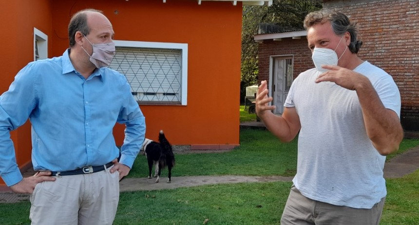 Desde el Municipio visitaron las instalaciones de Quesos Mykonos 