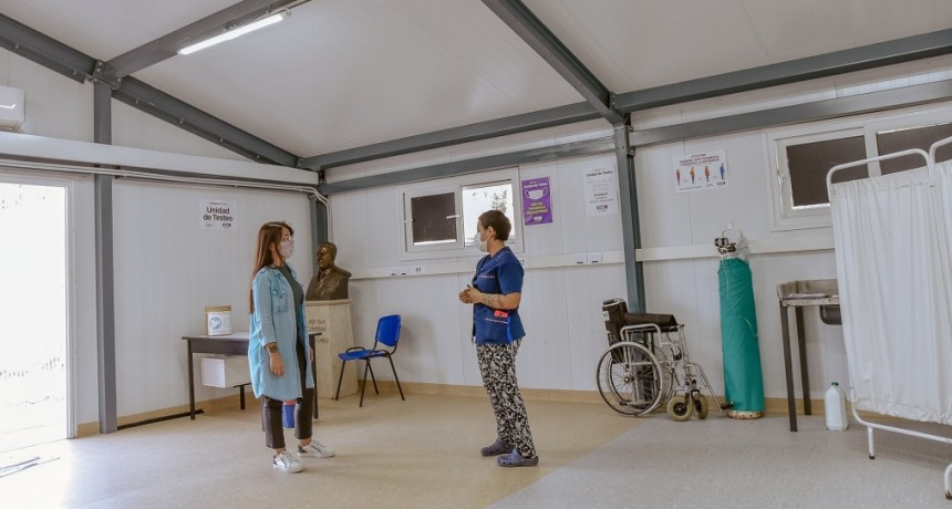 Casaretto destacó que se sigue fortaleciendo la lucha contra el Covid-19