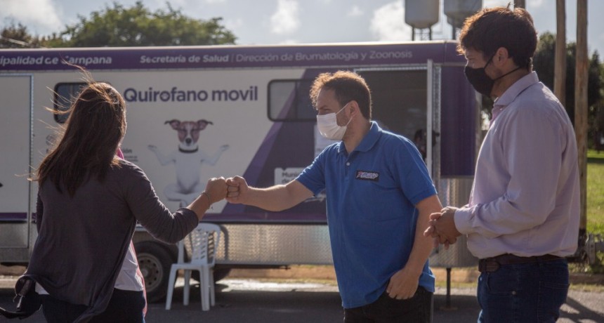 El quirófano móvil continúa visitando los barrios de la ciudad   