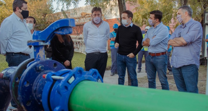 El Intendente recibió a funcionarios de Provincia y Nación