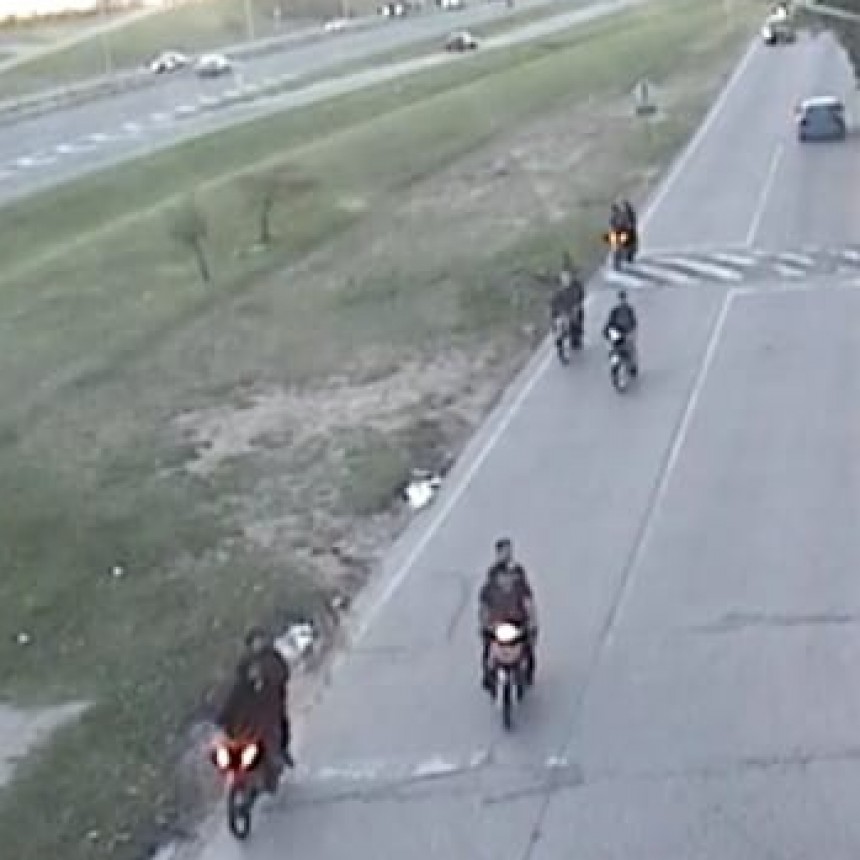 Realizan un operativo de control en Otamendi ante el accionar imprudente de motociclistas   