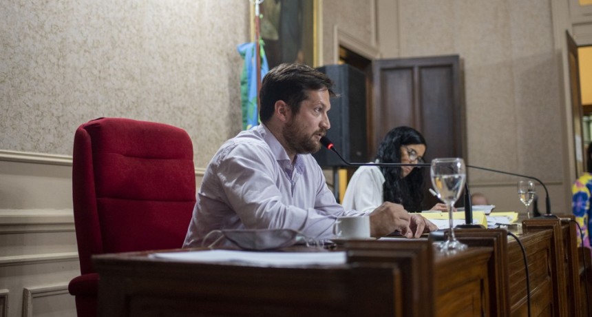 Brutti destacó el consenso alcanzado en el Concejo Deliberante