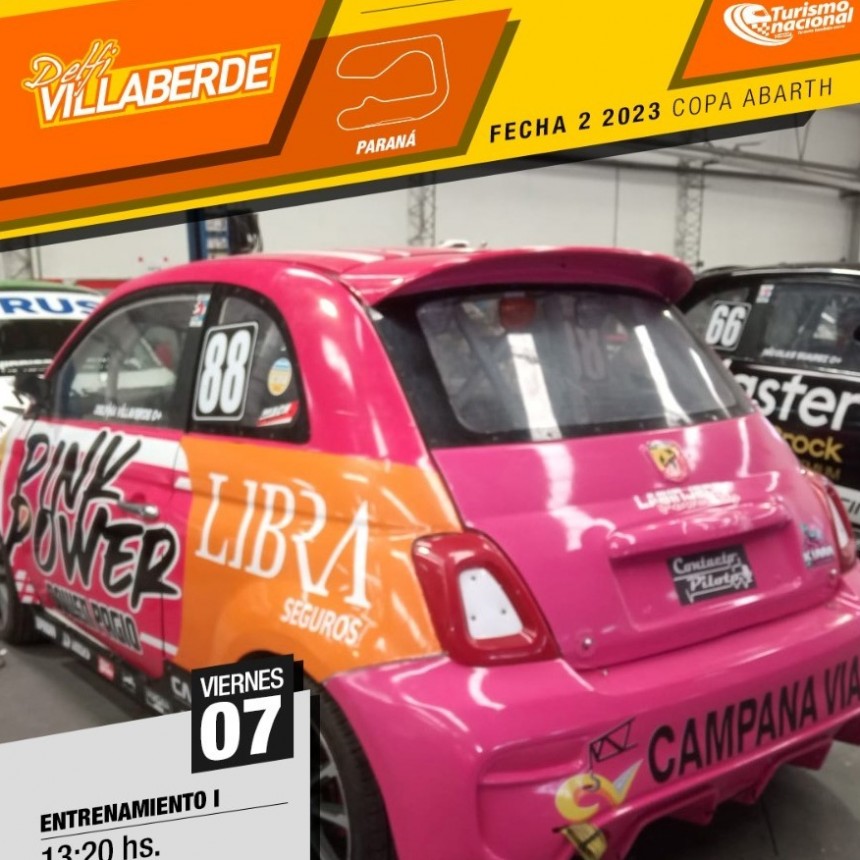 Delfina Villaberde comienza su participación en Paraná