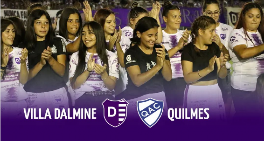Debutan las chicas de Villa Dálmine frente a Quilmes A.C