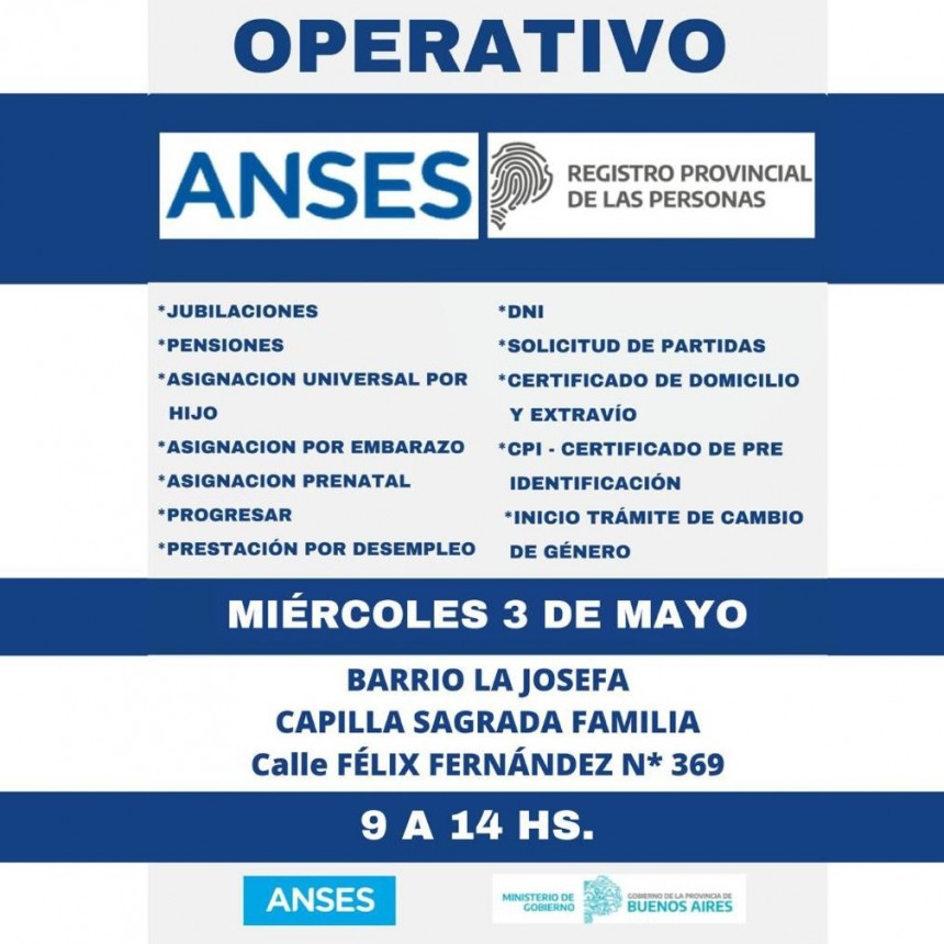 Habrá otra jornada de Operativos Territoriales en los barrios de la ciudad