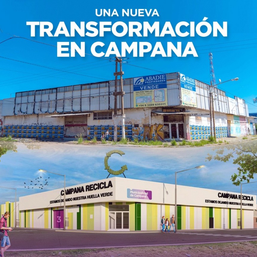 Campana tendrá el primer Centro de Reciclaje Municipal