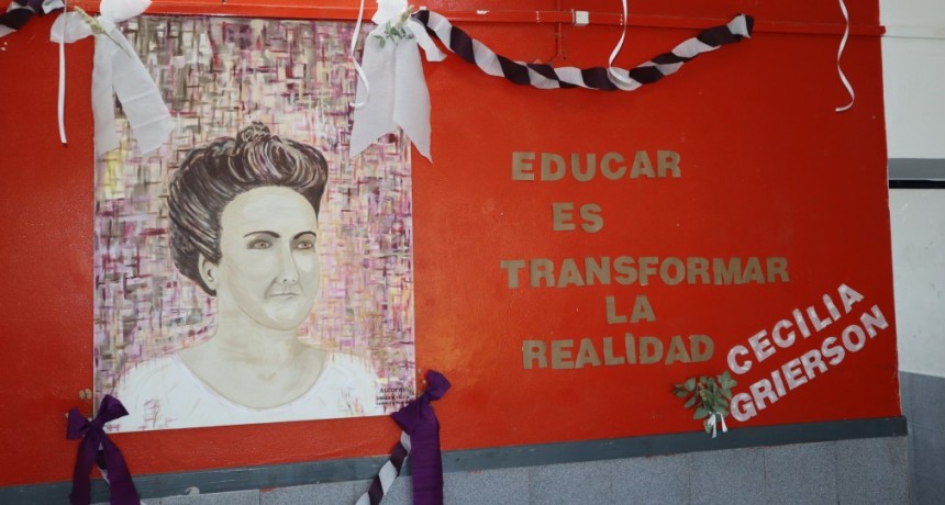 La Escuela Secundaria N&deg; 10 ya lleva el nombre de Cecilia Grierson